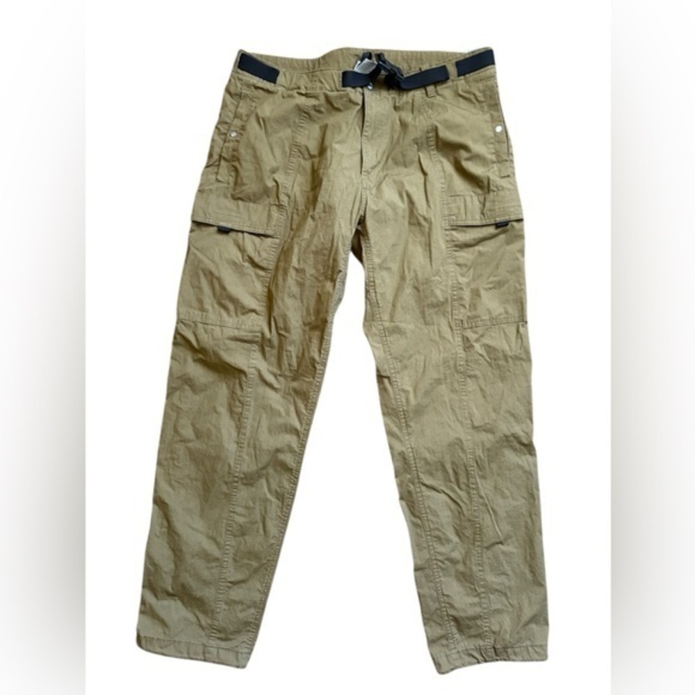 The North Face Mens Mineral Gold Ripstop Cargo PANTS Relaxed Fit size 36
